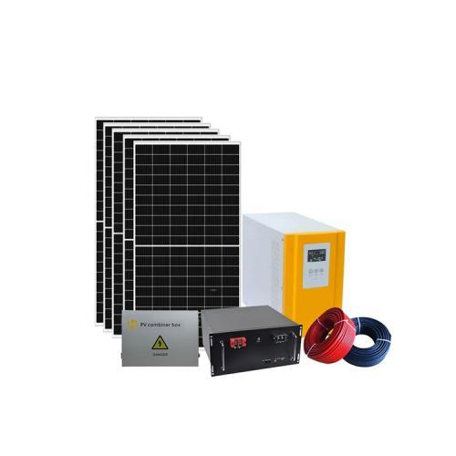 How to configure an off-grid photovoltaic power generation system?