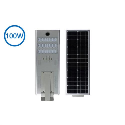 100W all in one solar street light