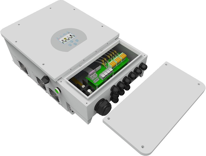 Battery Supported Three Phase Deye Hybrid Solar Inverter