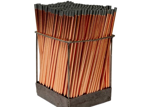 DC pointed graphite electrode carbon arc rods