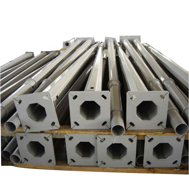 Factory Price Galvanized Steel Led Street Light Pole 