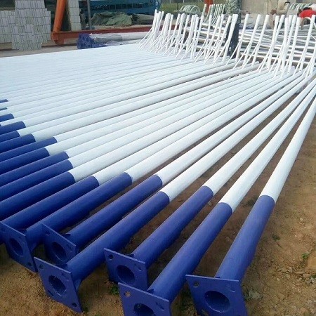 Outdoor LED Solar Lighting Pole