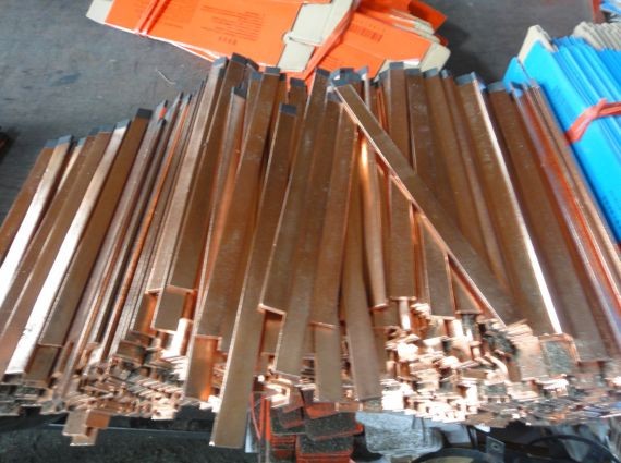 air arc rods DC pointed copper rods