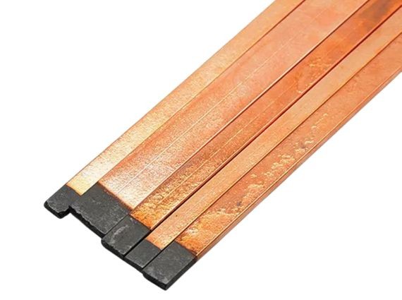 copper coated carbon graphite electrode welding gouging