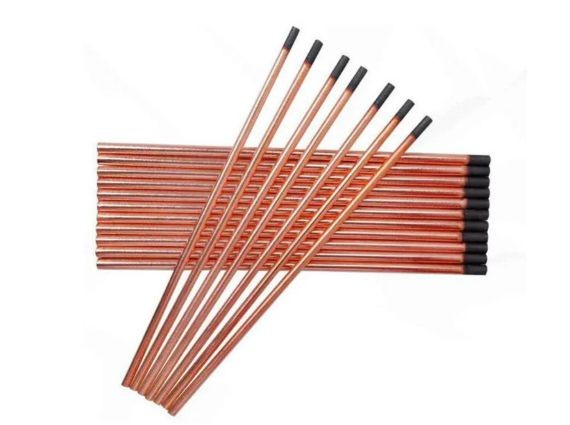 copper coated carbon graphite electrode welding gouging